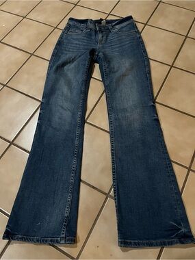 Divided Women's Dark Blue Flared Jeans
